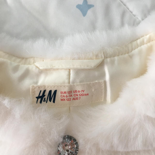 H&M(エイチアンドエム)のH&M キッズ アウター キッズ/ベビー/マタニティのキッズ服女の子用(90cm~)(ジャケット/上着)の商品写真