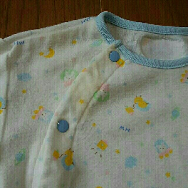 mikihouse(ミキハウス)のMIKIHOUSE 長袖カバーオール　50～70 キッズ/ベビー/マタニティのベビー服(~85cm)(カバーオール)の商品写真