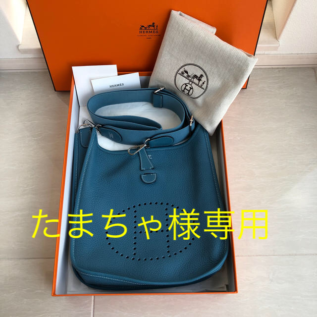 Hermes(エルメス)の☆HERMES 未使用 エブリン☆ブルージーン レディースのバッグ(ショルダーバッグ)の商品写真