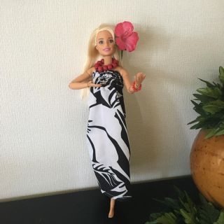 バービー(Barbie)のバービー人形 フラダンス衣装ハイビスカス【No.175】(人形)