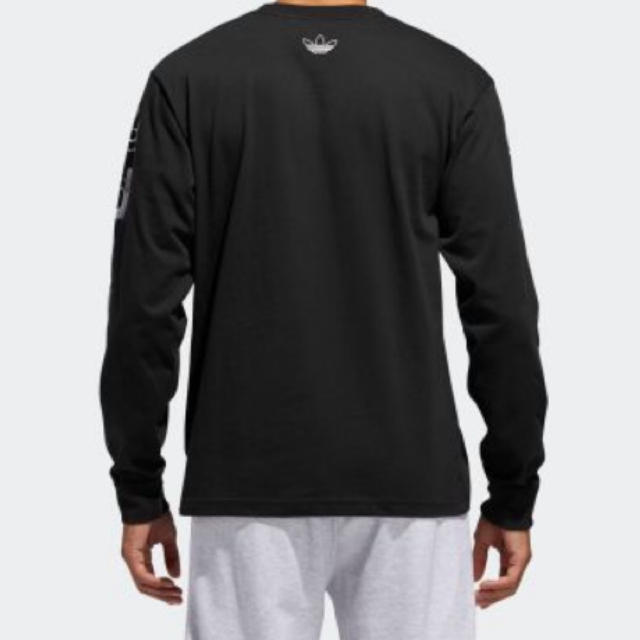 adidas(アディダス)のadidas GRAPHIC LS TEE  ロンT Lsize 黒 メンズのトップス(Tシャツ/カットソー(七分/長袖))の商品写真