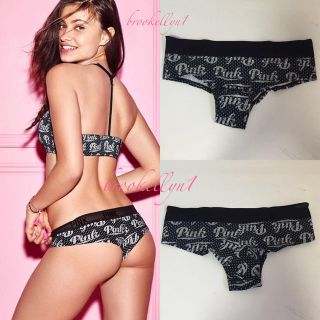 ヴィクトリアズシークレット(Victoria's Secret)の完売ヴィクシーPINK♡総柄ロゴショーツ(その他)