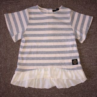 フタフタ(futafuta)のボーダー 半袖トップス 110(Tシャツ/カットソー)