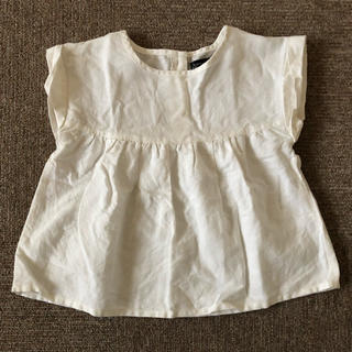 フタフタ(futafuta)の白 半袖トップス 110(Tシャツ/カットソー)
