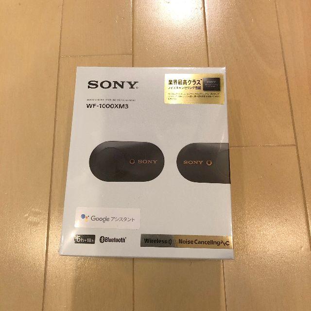 新品 ソニー WF-1000XM3 ブラック ワイヤレスノイズキャンセリング