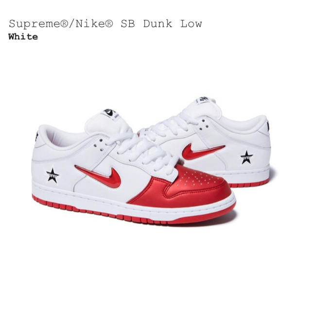 Supreme Nike SB Dunk Low 28.5(10.5)cm