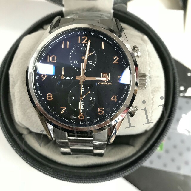 TAG Heuer - TAG HEUERタグホイヤー カレラ クロノグラフ ブラック メンズ 自動巻きの通販 by オノ's shop|タグホイヤーならラクマ