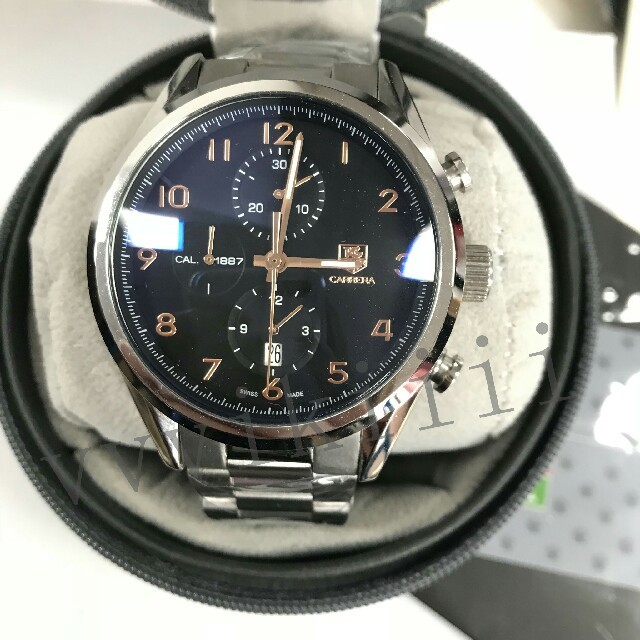 TAG Heuer - TAG HEUERタグホイヤー カレラ クロノグラフ ブラック メンズ 自動巻きの通販 by オノ's shop｜タグホイヤーならラクマ