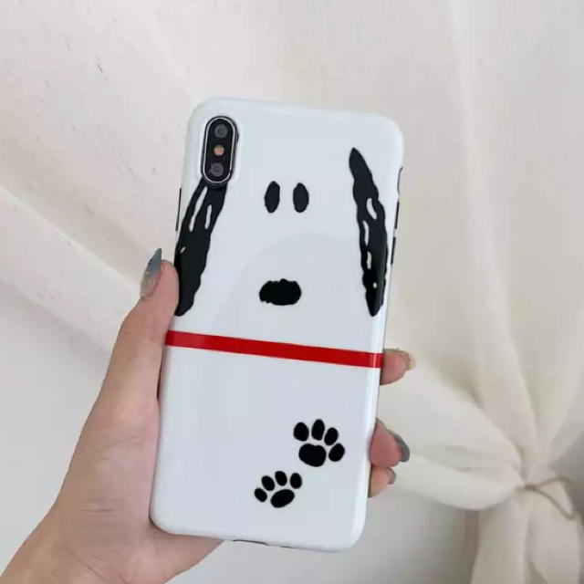 SNOOPY(スヌーピー)のSNOOPY iPhoneケースXR スマホ/家電/カメラのスマホアクセサリー(iPhoneケース)の商品写真