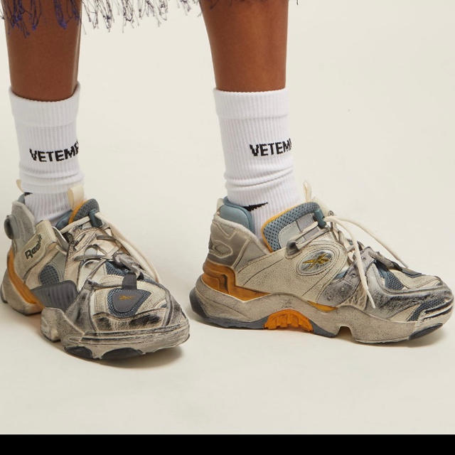 Balenciaga(バレンシアガ)のvetements 靴下ソックス ヴェトモン39-42 メンズのレッグウェア(ソックス)の商品写真