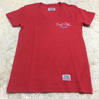 半袖 Tシャツ メンズ レッド(Tシャツ/カットソー(半袖/袖なし))