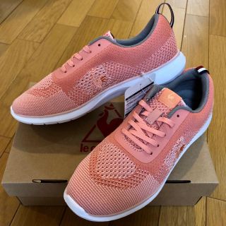 ルコックスポルティフ(le coq sportif)の★新品フランスブランド le coq sportif ニットスニーカー 24.5(スニーカー)