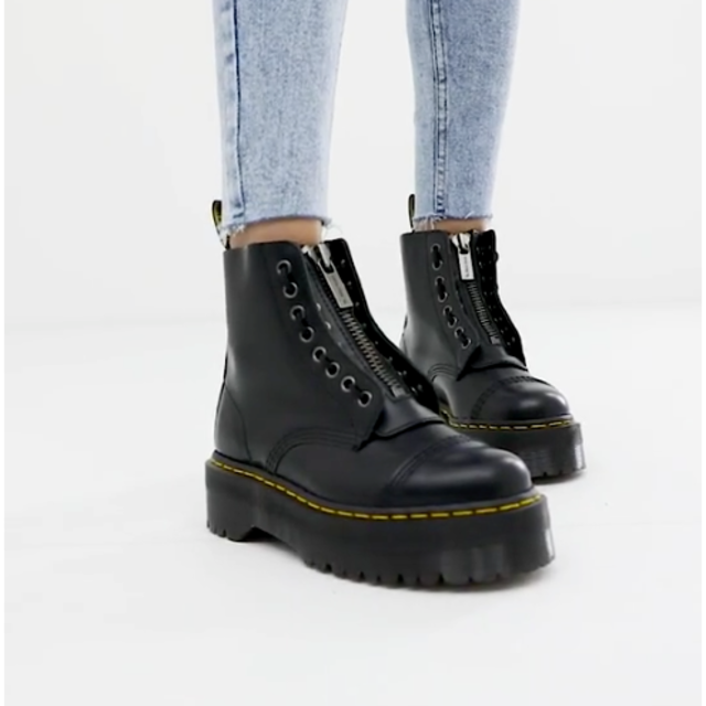 Dr.Martens(ドクターマーチン)の厚底★23cm★ドクターマーチンSINCLAIR SMOOTH BOOTS★ レディースの靴/シューズ(ブーツ)の商品写真