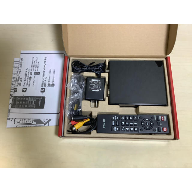 Buffalo(バッファロー)のBUFFALO D端子搭載 テレビ用地デジチューナー DTV-H300 スマホ/家電/カメラのテレビ/映像機器(テレビ)の商品写真