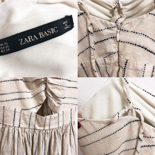 ZARA(ザラ)のZARA ストライプワンピース レディースのワンピース(ミニワンピース)の商品写真