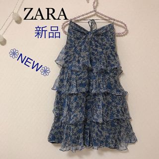 ザラ(ZARA)のザラ ZARA ワンピース チュニック(ミニワンピース)