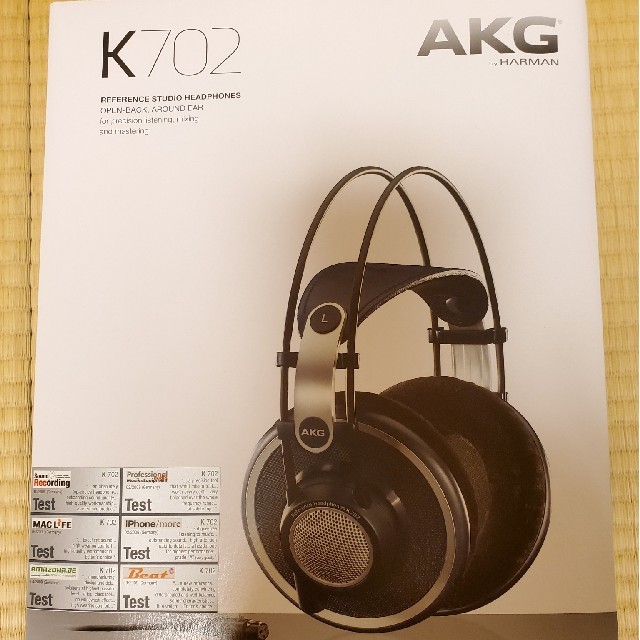 新品未使用並み！[送料込]AKG K702ヘッドフォン