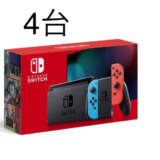 Nintendo Switch - 新型  Nintendo Switch ネオン 4台