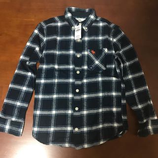 アバクロンビーアンドフィッチ(Abercrombie&Fitch)のアバクロ❤️キッズ❤️ネルシャツ❤️新品(ブラウス)