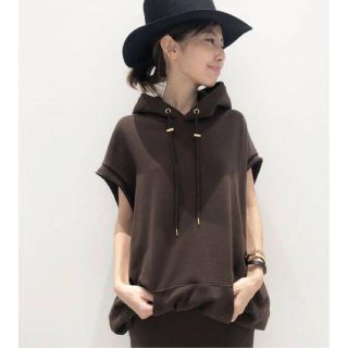 アパルトモンドゥーズィエムクラス(L'Appartement DEUXIEME CLASSE)のAMERCIANA N/S Hooded プルオーバー  ブラウン(パーカー)