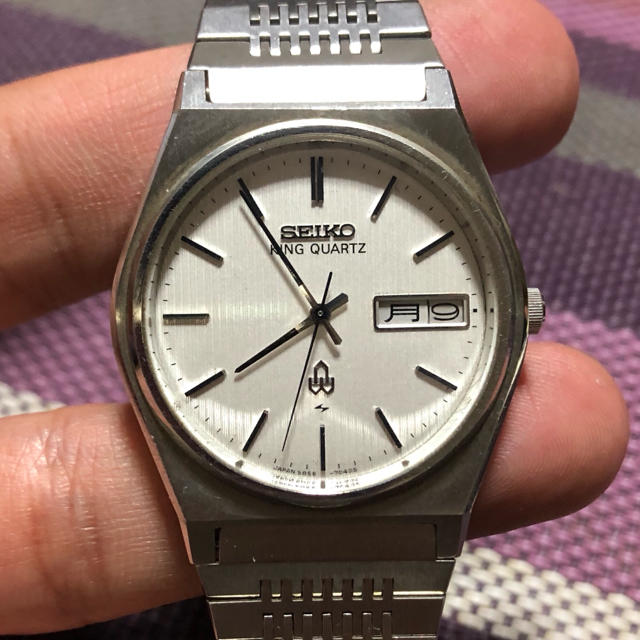 seiko セイコー キングクォーツ 電池交換済み 1978年製 メンズ