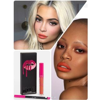 カイリーコスメティックス(Kylie Cosmetics)のカイリーコスメティック 限定 "BADDIE" リップキット 新品 正規品(リップグロス)