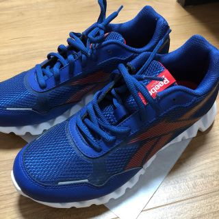 リーボック(Reebok)のリーボック スニーカー 紺 赤 ネイビー レッド ランニング ウォーキング(スニーカー)