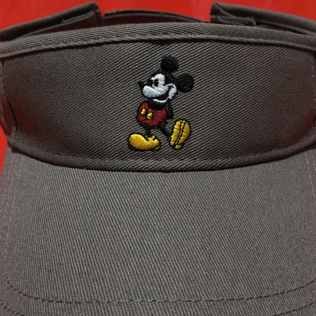 Disney(ディズニー)のディズニー パークス サンバイザー 新品 Disney Parks 帽子 WDW レディースの帽子(その他)の商品写真