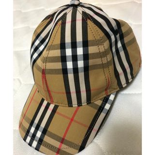 バーバリー(BURBERRY)の【未使用品】Burberry キャップ Mサイズ(キャップ)