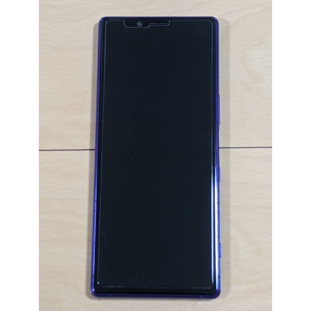 Xperia(エクスペリア)の【simロック解除済】docomo Xperia1 SO-03L パープル スマホ/家電/カメラのスマートフォン/携帯電話(スマートフォン本体)の商品写真