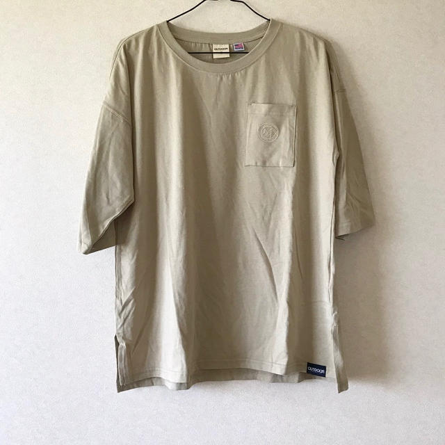 OUTDOOR PRODUCTS(アウトドアプロダクツ)のOUTDOOR  Tシャツ  ポケット レディースのトップス(Tシャツ(長袖/七分))の商品写真