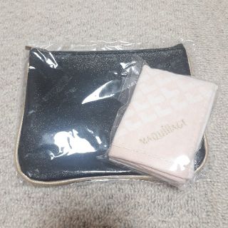 マキアージュ(MAQuillAGE)の【値下げ】【新品】マキアージュ　ポーチ&ミニタオル(ポーチ)