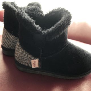 ハリスツイード(Harris Tweed)のハリスツィード ボアブーツ gapワンピース(ブーツ)