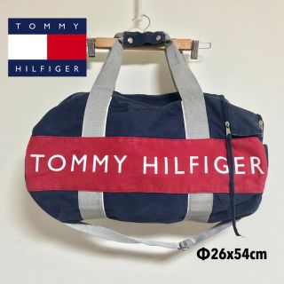 トミーヒルフィガー(TOMMY HILFIGER)のTOMMY トミーヒルフィガー キャンパス ドラムバッグ Φ26x54cm(ドラムバッグ)