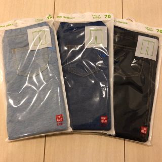 ユニクロ(UNIQLO)のユニクロベビー  7分丈レギンス 70cm(パンツ)