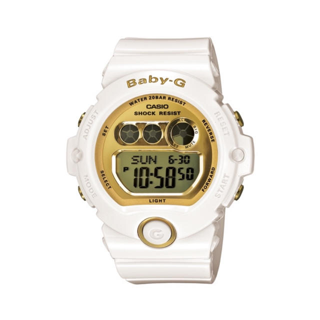 Baby-G(ベビージー)の☆新品☆Baby-G  ホワイト×ゴールド レディースのファッション小物(腕時計)の商品写真