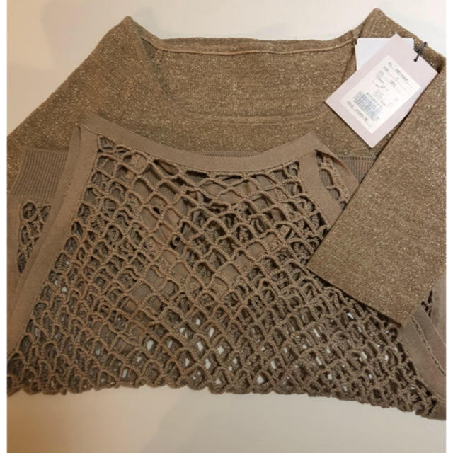 Ameri VINTAGE(アメリヴィンテージ)のAMERI ★MEDI CROCHET LAYERED KNIT  レディースのトップス(ニット/セーター)の商品写真