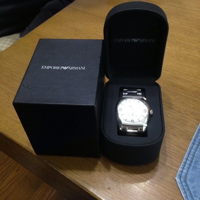 Emporio Armani(エンポリオアルマーニ)のEMPORIO ARMANI☆腕時計 レディースのファッション小物(腕時計)の商品写真
