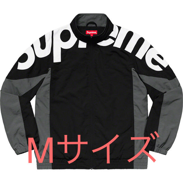 Supreme Shoulder Logo Track Jacket 黒 M