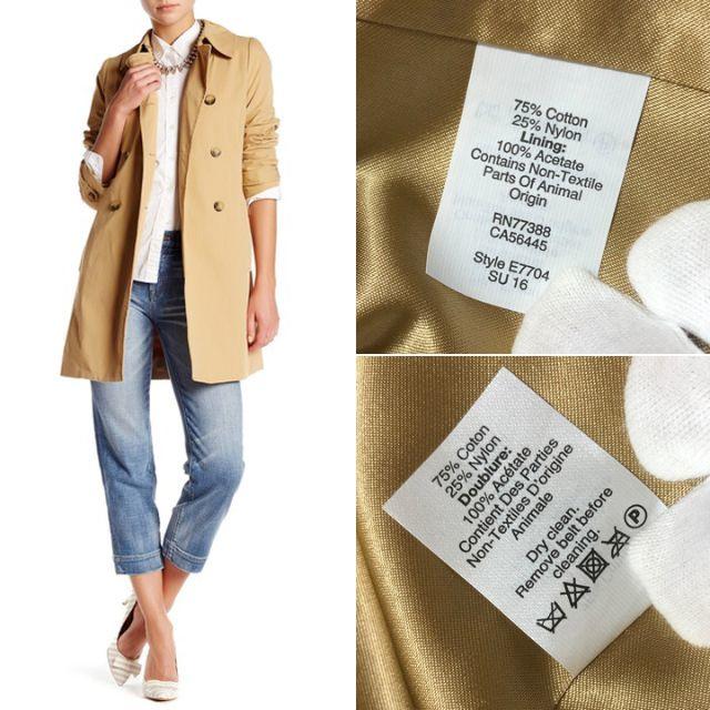 J.Crew(ジェイクルー)の＊未使用♡＊J.CREW＊ジェイクルー＊トレンチコート＊ レディースのジャケット/アウター(トレンチコート)の商品写真