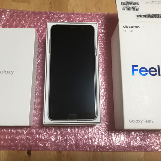 新品未使用 Galaxy Feel2 SC-02L simフリー 保証書ありスマートフォン/携帯電話