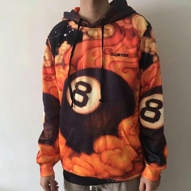 限定品新作 Supreme supreme Martin Wong8-Ball Hooded Sweatの通販 by ひでろっく's  shop｜シュプリームならラクマ