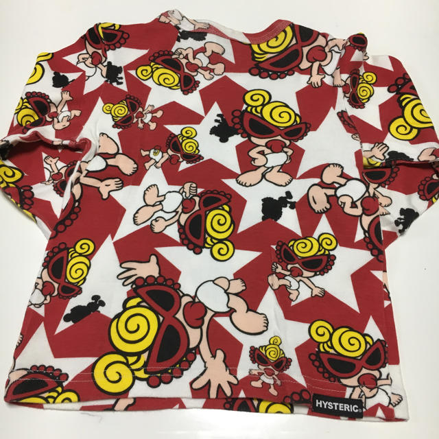 HYSTERIC MINI(ヒステリックミニ)の☆総柄ロンT 90 キッズ/ベビー/マタニティのキッズ服男の子用(90cm~)(Tシャツ/カットソー)の商品写真