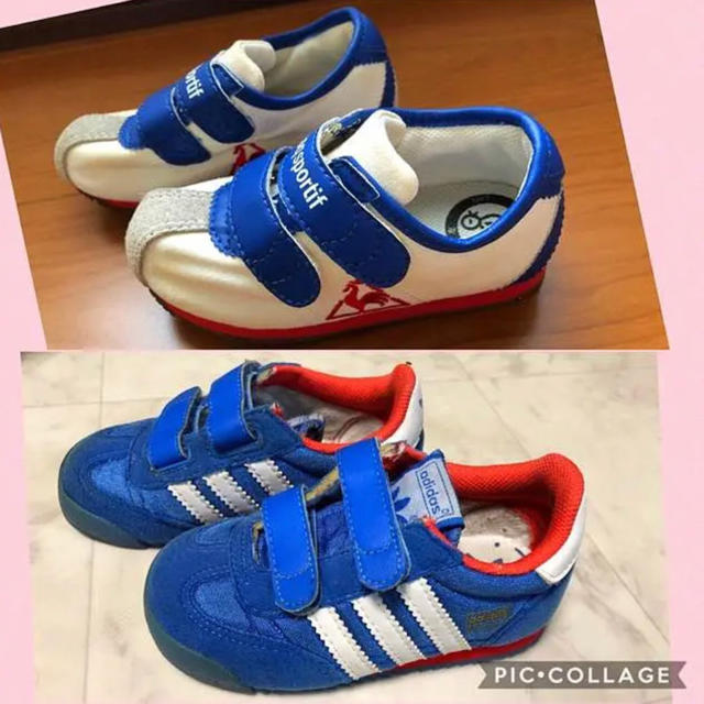 キッズスニーカー adidas ル・コック KIDS