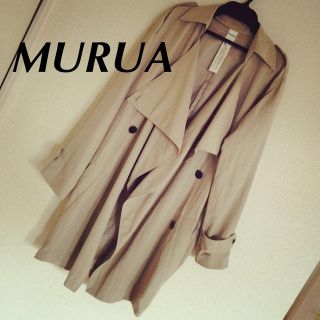 ムルーア(MURUA)のコクーントレンチコート(トレンチコート)