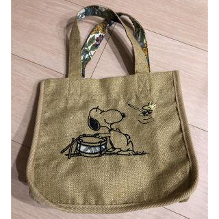 Snoopy 新品 スヌーピー リバティ トートバッグ ドラムの通販 By Moko S Shop スヌーピーならラクマ