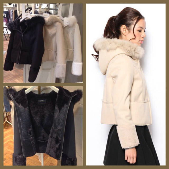 snidel by lala's shop|スナイデルならラクマ - snidel/ムートンショートコートの通販 正規品格安