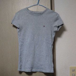 トミーヒルフィガー(TOMMY HILFIGER)のトミーヒルフィガー Tシャツ グレー S(Tシャツ(半袖/袖なし))