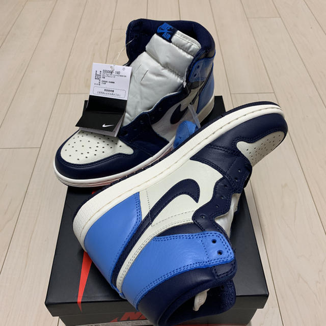 NIKE AIR JORDAN 1 RETRO HIGH OG OBSIDIAN