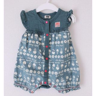 ベビーギャップ(babyGAP)のデニム ロンパース(ロンパース)